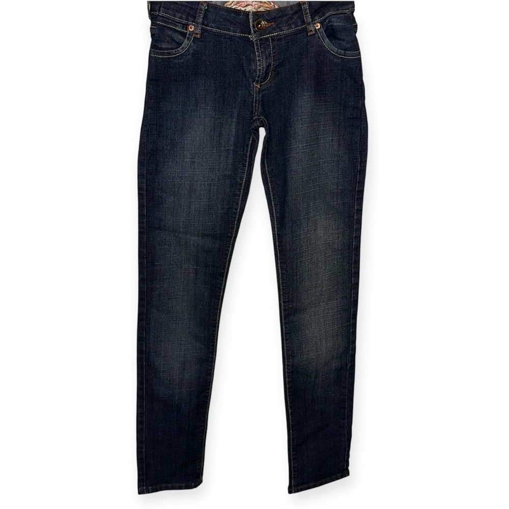 NWOT Ed Hardy Dark Blue Straight Leg Jeans